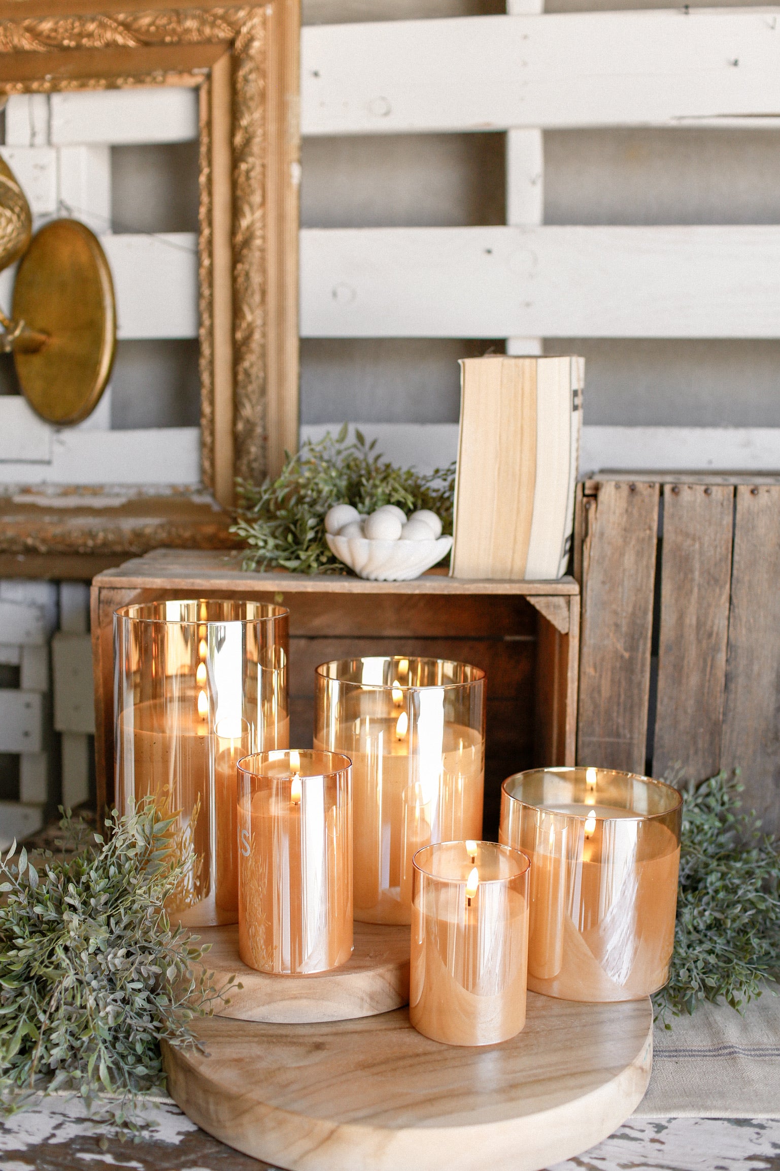 XXS Champagne Flameless Candle The Little Burlap Barn®