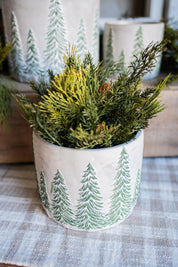 Concrete Tree Farm Pot