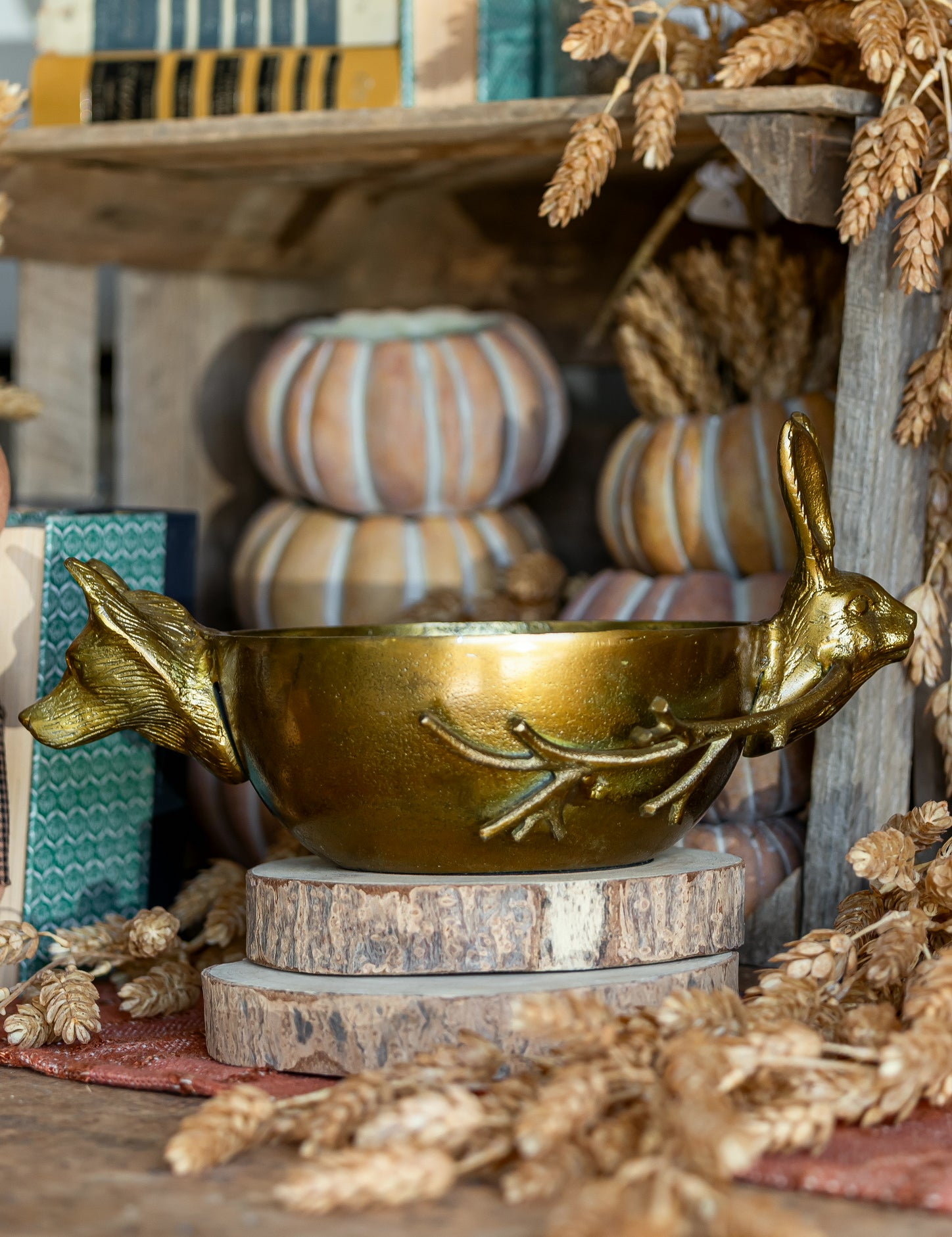 City Fox & Hare Handle Bowl The Little Burlap Barn