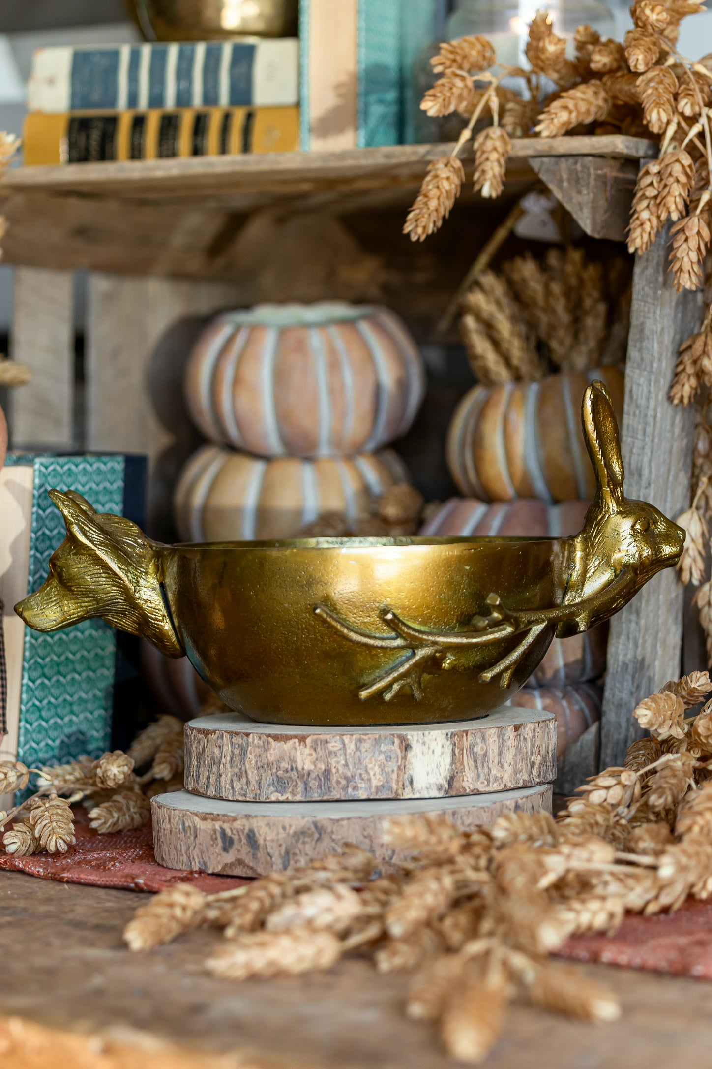 City Fox & Hare Handle Bowl The Little Burlap Barn