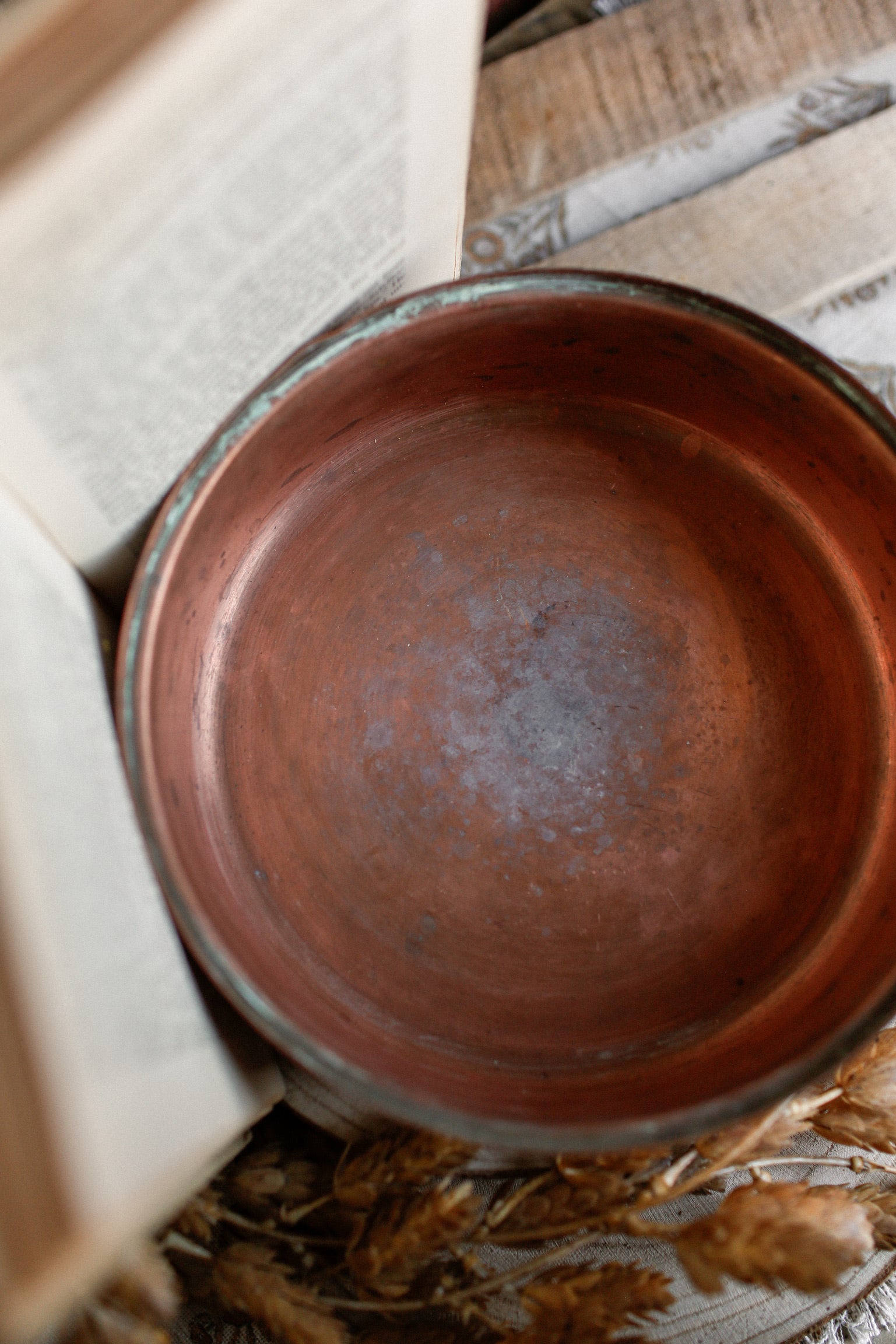 Vintage Copper Bowl