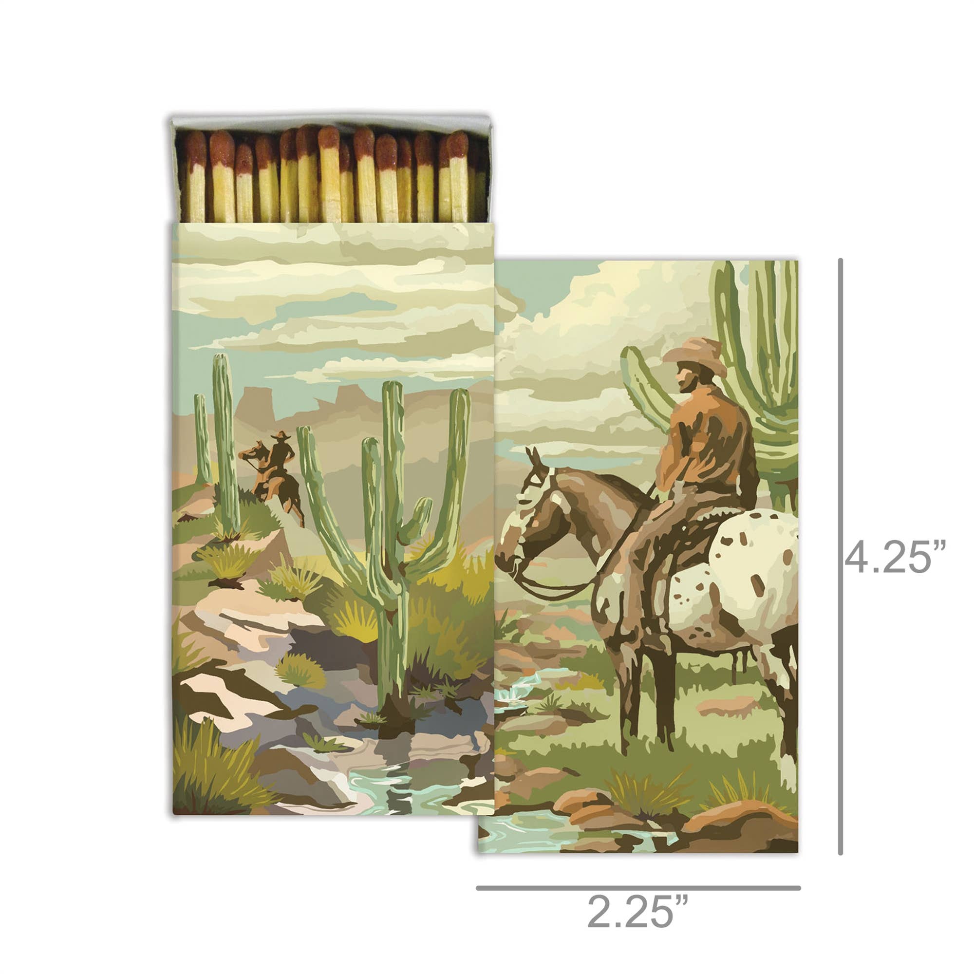Matches - Cowboy - Brown HomArt