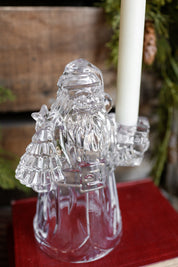 Vintage Crystal Santa