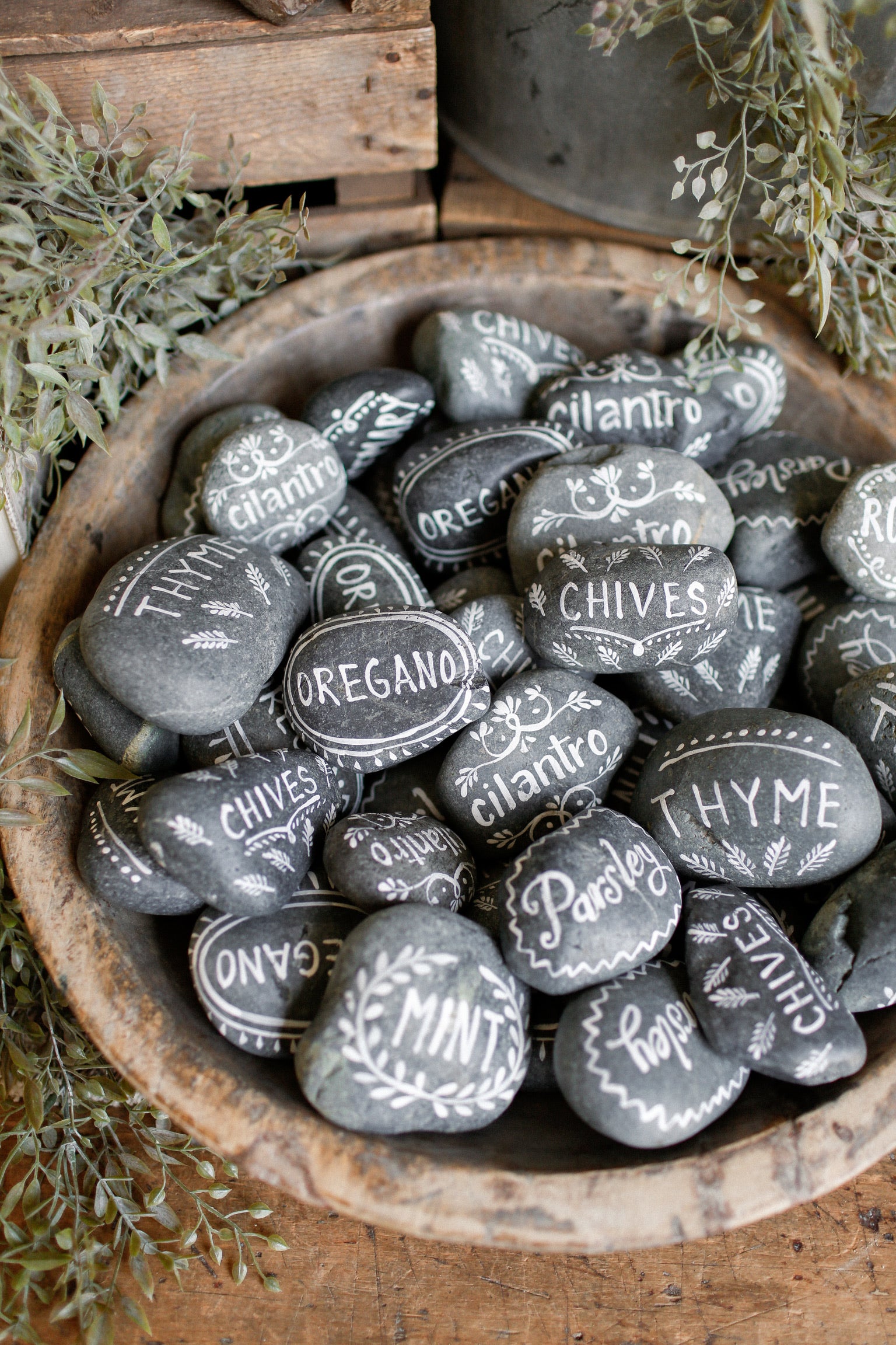 Hand-Painted Herb Marker (8 Styles)