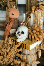 Ceramic Glazed Skull The Little Burlap Barn®