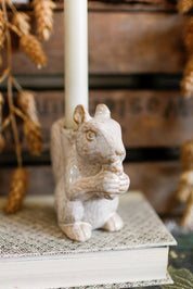 Squirrel Candlestick