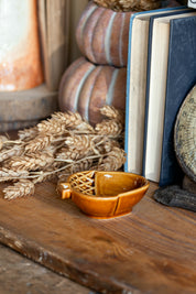 Stoneware Acorn Dish Creative Co-Op
