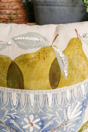 Pear Bowl Pillow