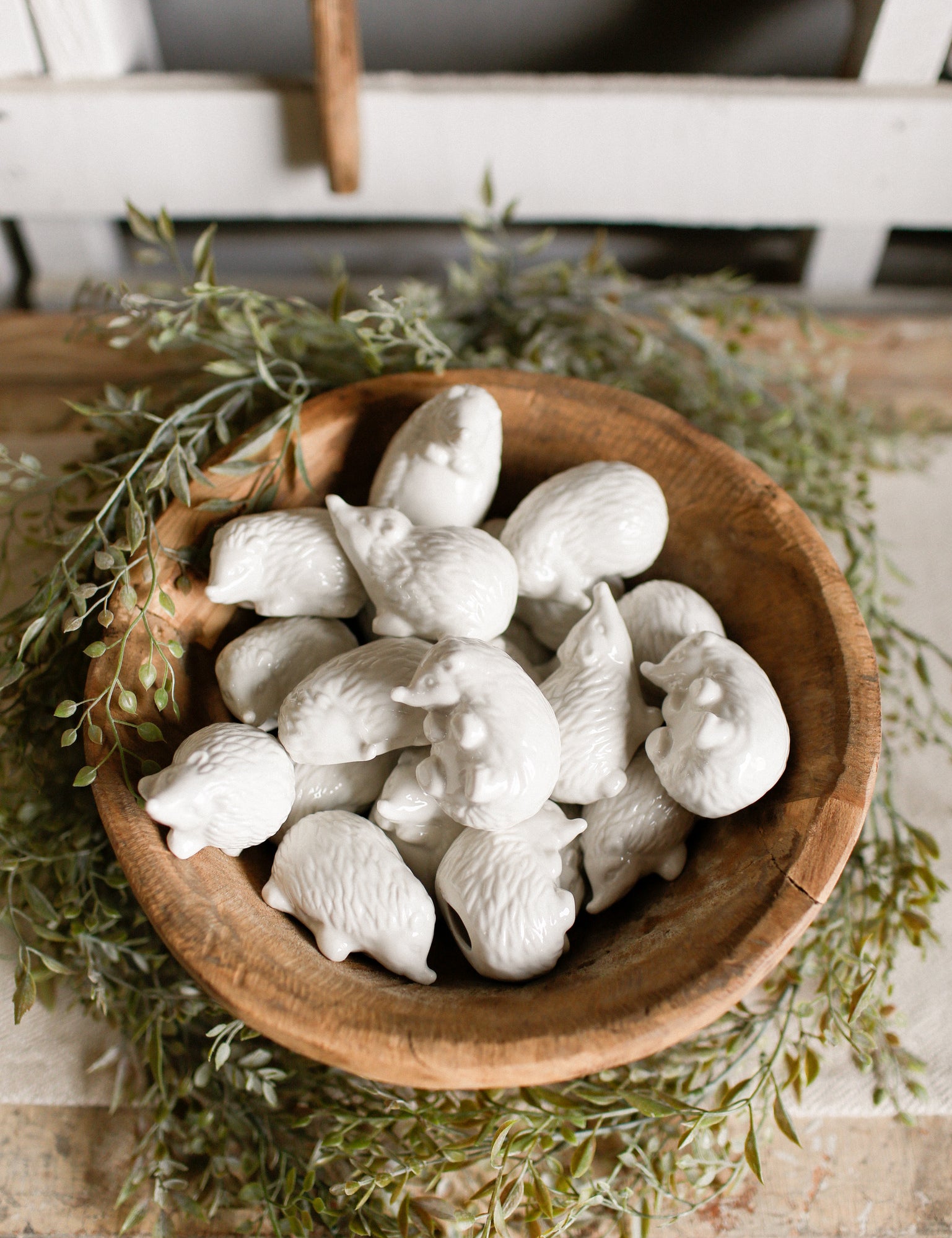 Stoneware Hedgehog The Little Burlap Barn®