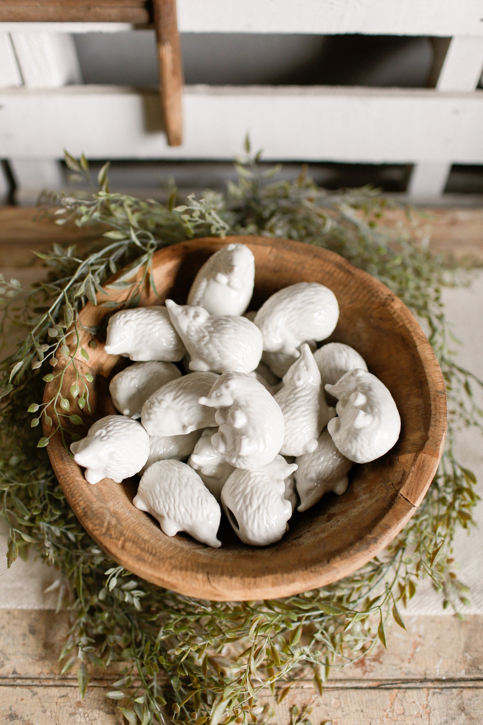 Stoneware Hedgehog The Little Burlap Barn®