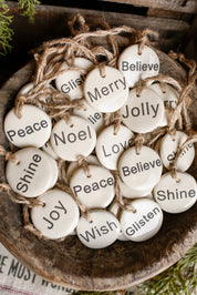 Stoneware Holiday Ornament