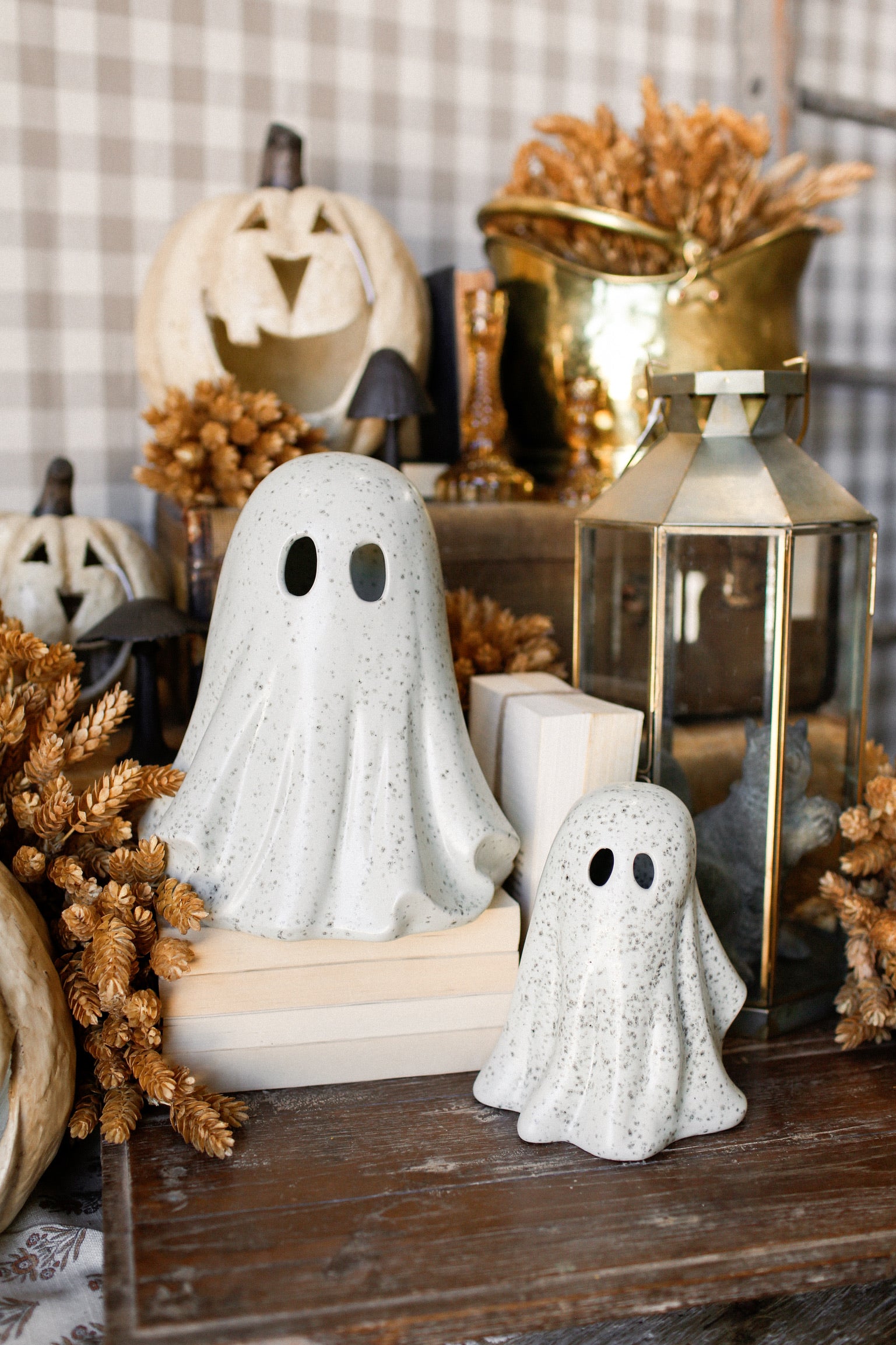 Handmade Speckled Ghost