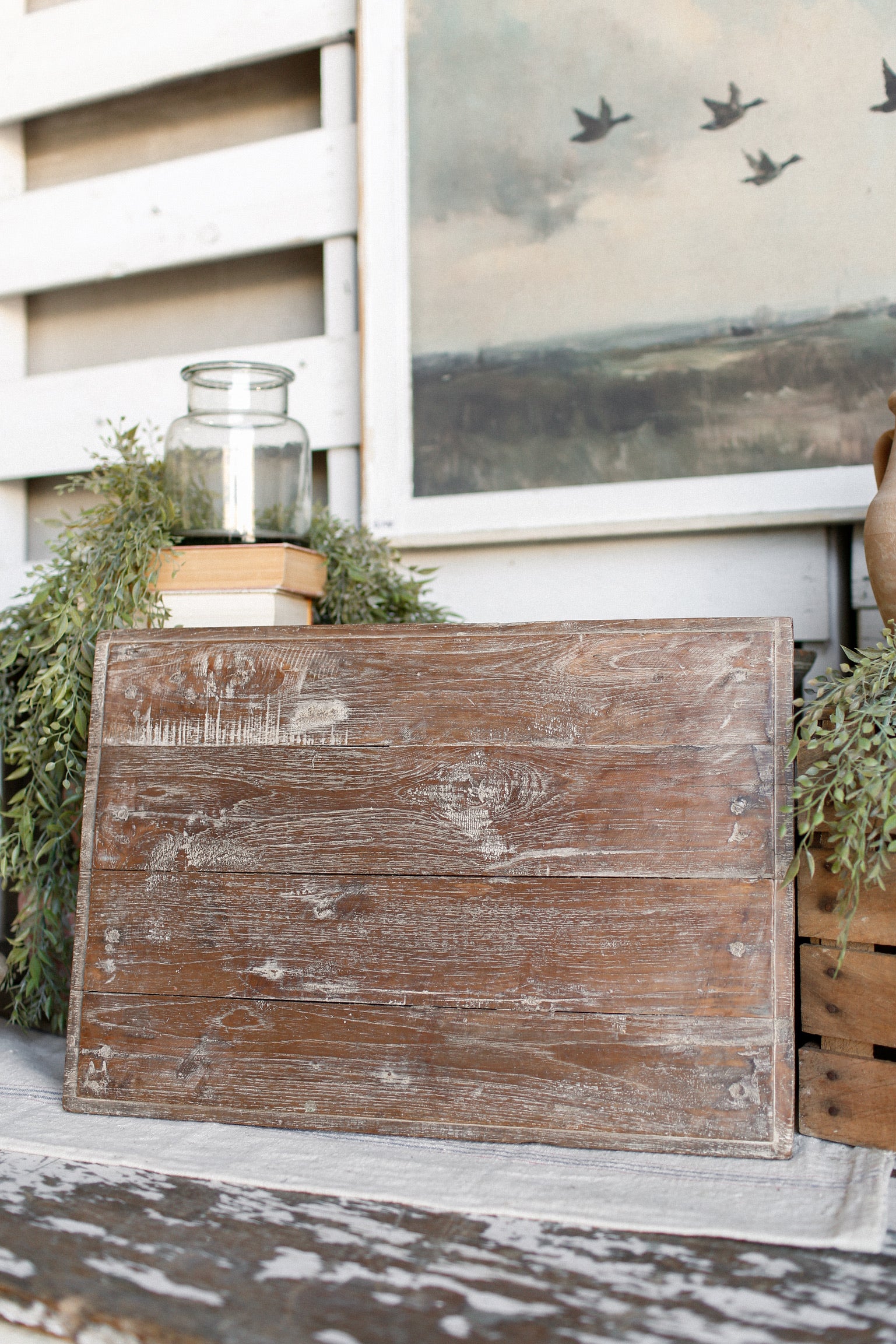 Vintage Wood Riser The Little Burlap Barn®