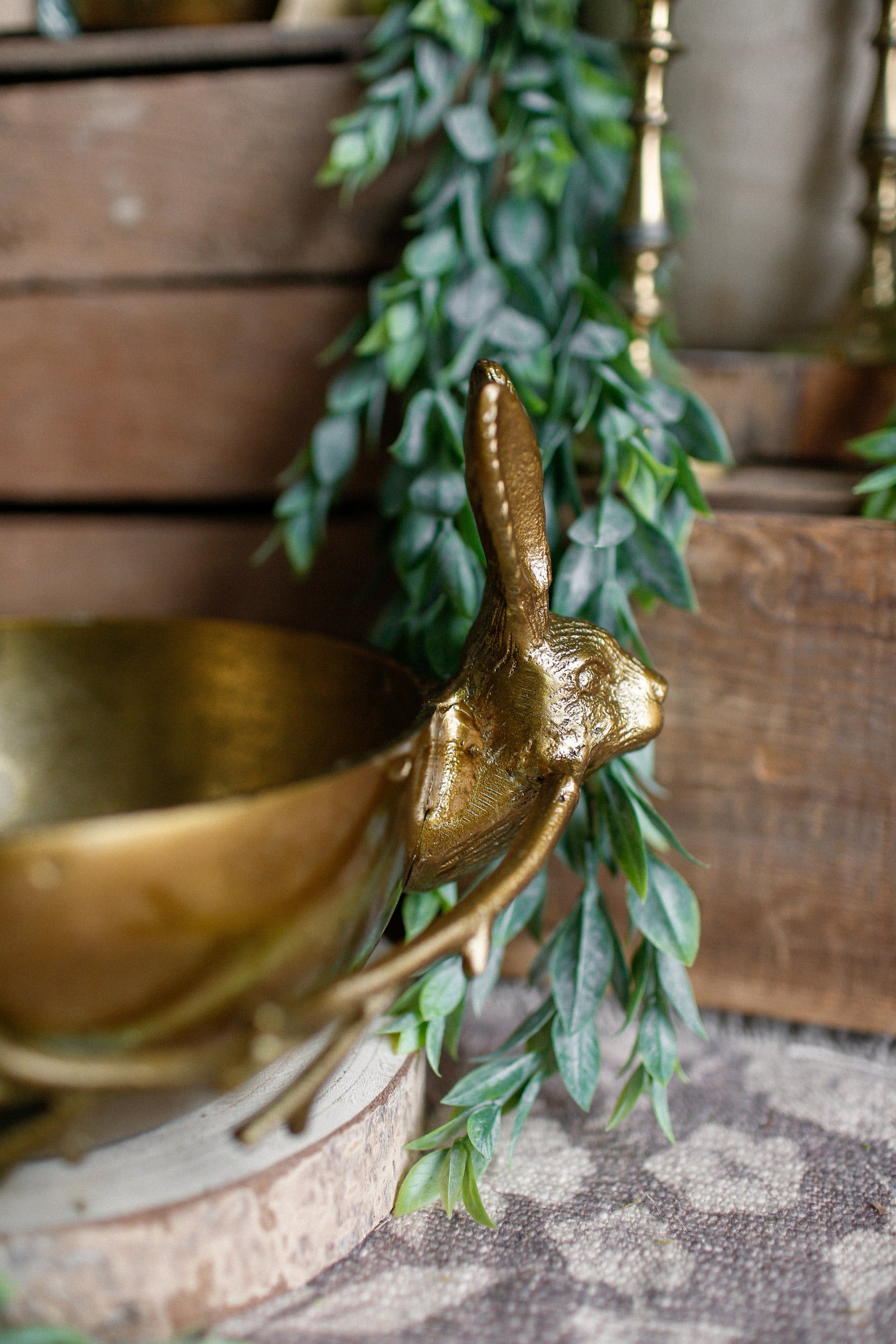 City Fox & Hare Handle Bowl
