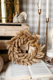 Harvest Hops Mini Wreath