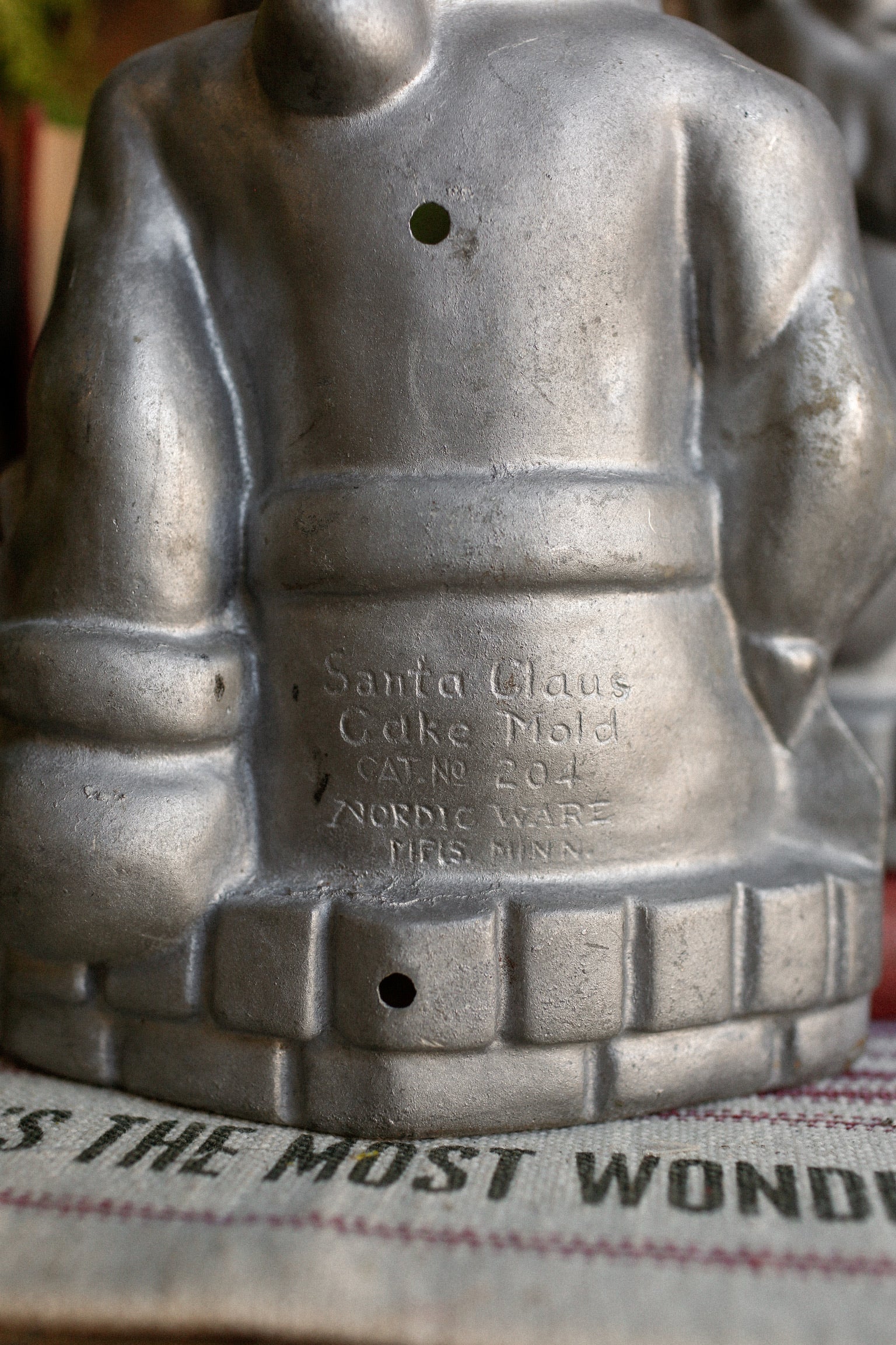 1940's Santa Cake Mold