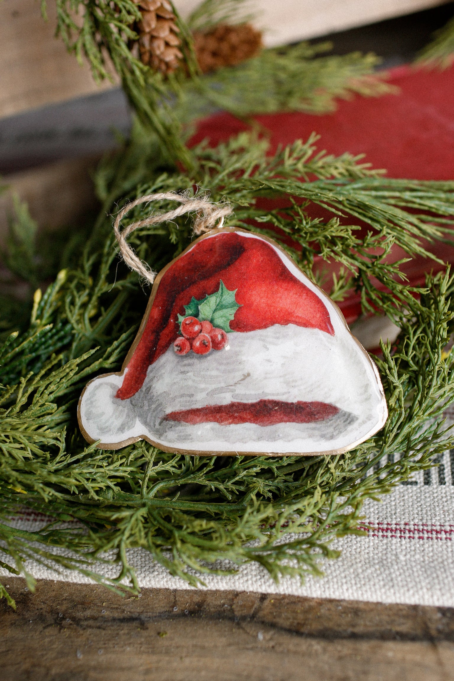 Santa Hat Ornament