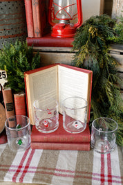 Holiday Icon Drinking Glass