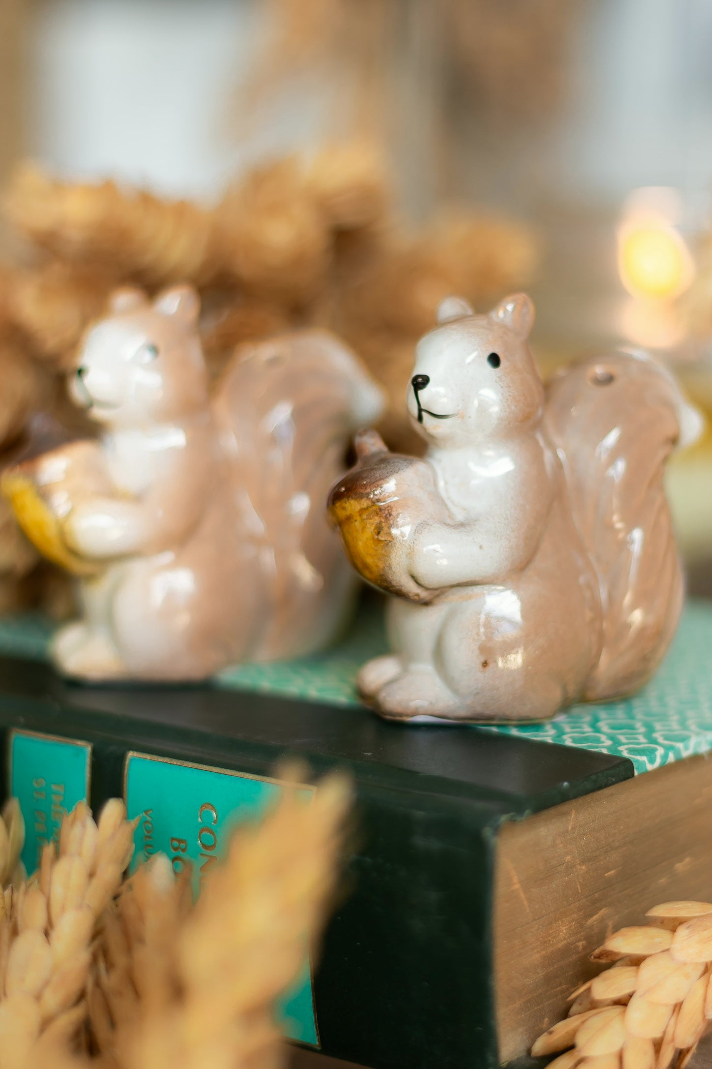 Vintage Squirrel Salt and Pepper Shakers The Little Burlap Barn®