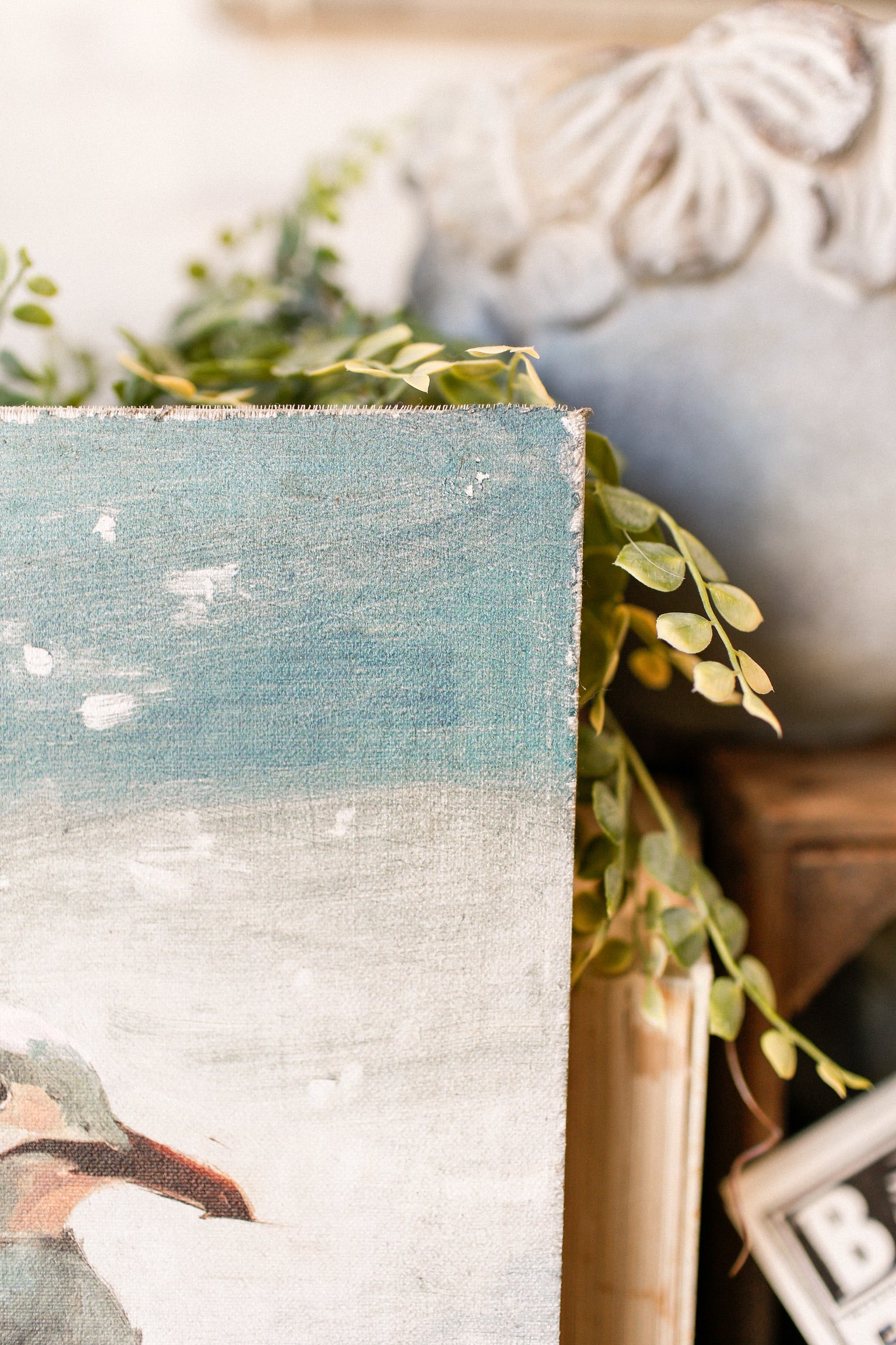 Seagull Canvas Print The Little Burlap Barn®