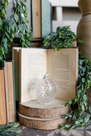 Glass Strawberry Jar