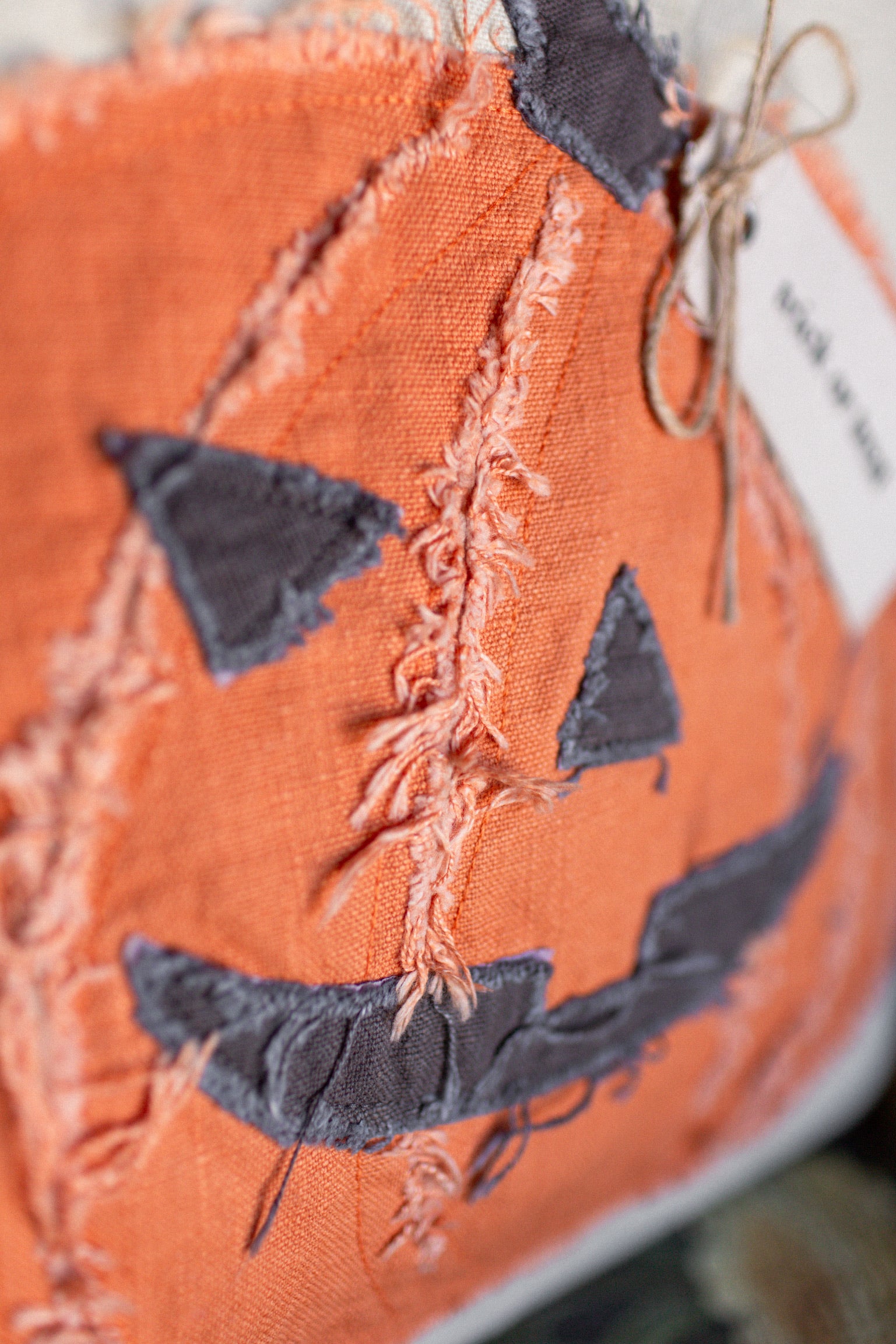 Trick or Treat Pumpkin Pillow