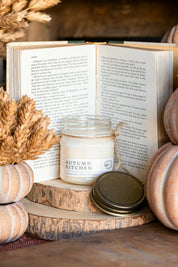 Autumn Kitchen Mason Jar Candle The Little Burlap Barn