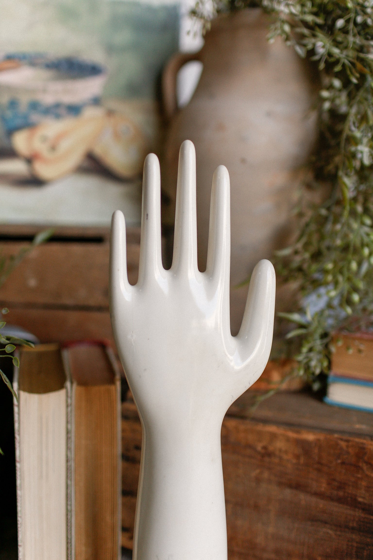 Vintage Industrial Ceramic Glove Mold (M) The Little Burlap Barn®