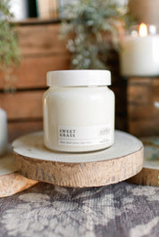Apothecary Candle-Sweet Grass