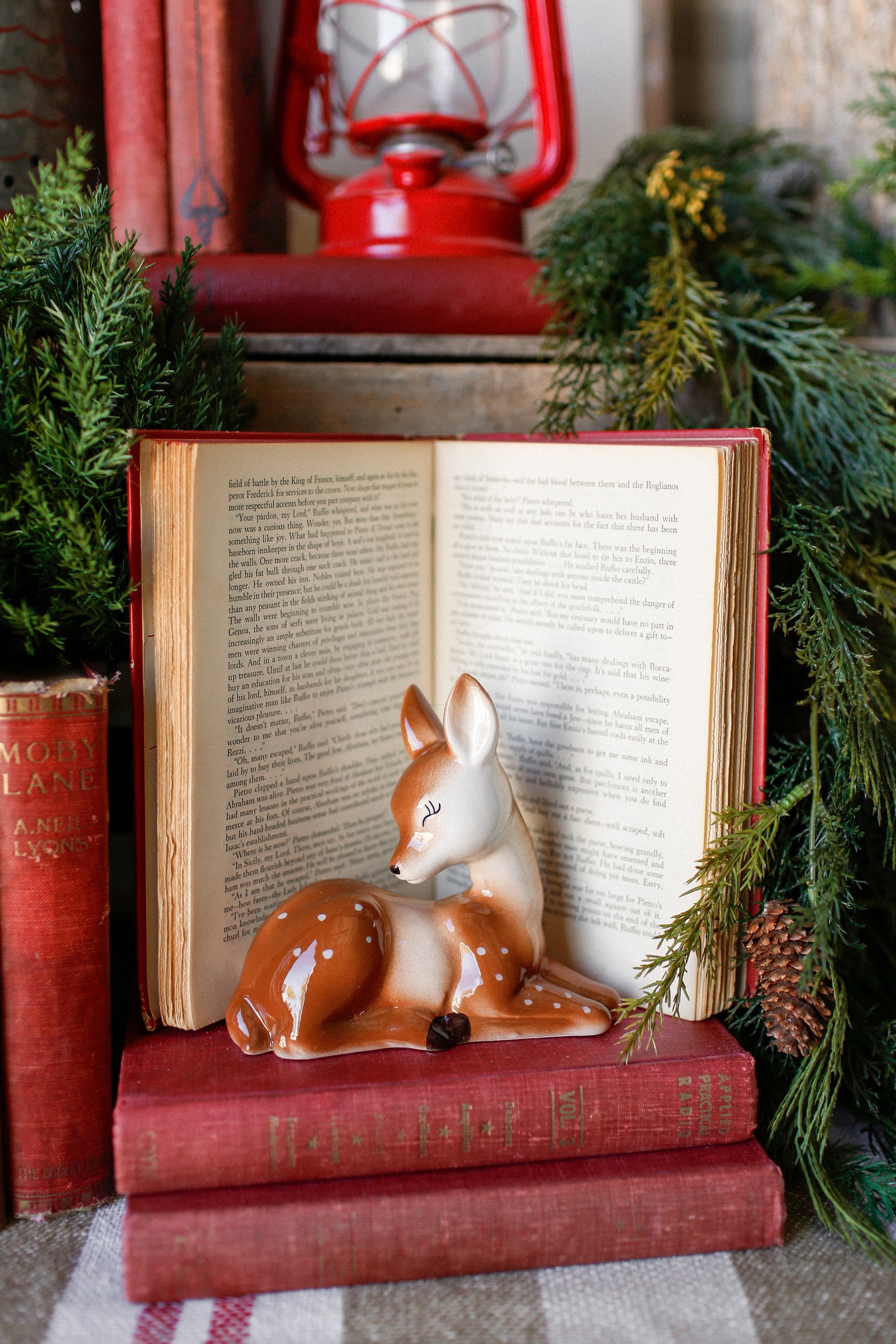 Speckled Fawn Figurine