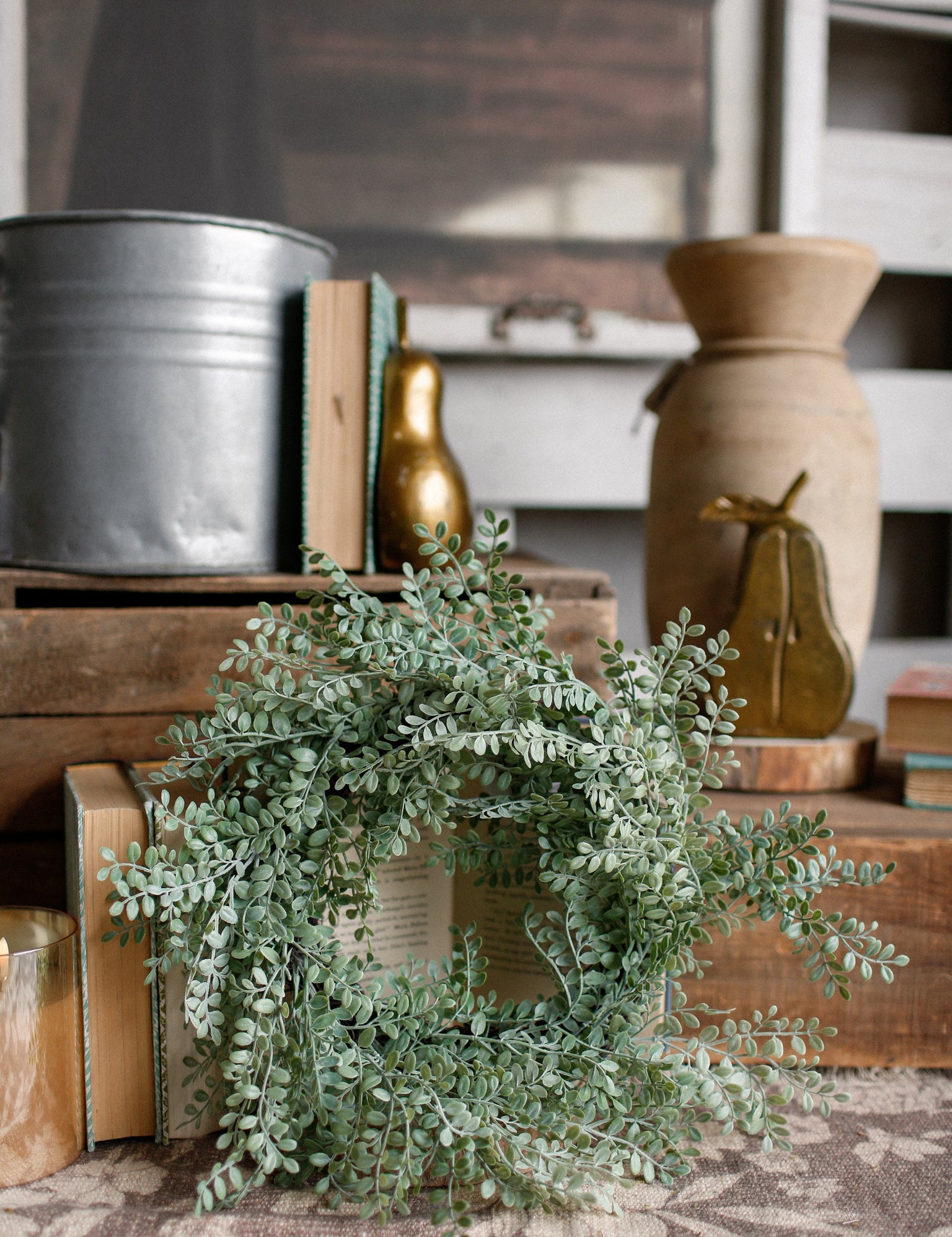 Trailing Vine Mini Wreath The Little Burlap Barn®