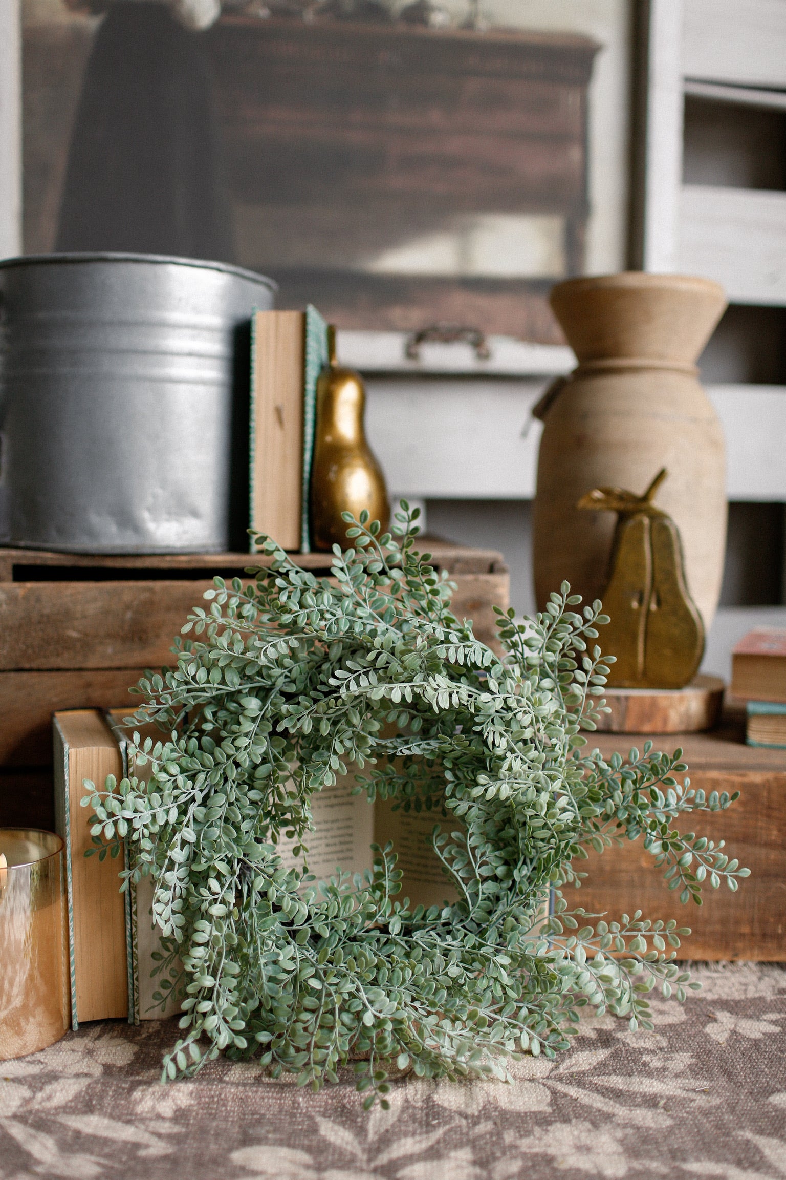 Trailing Vine Mini Wreath