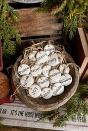Stoneware Holiday Ornament