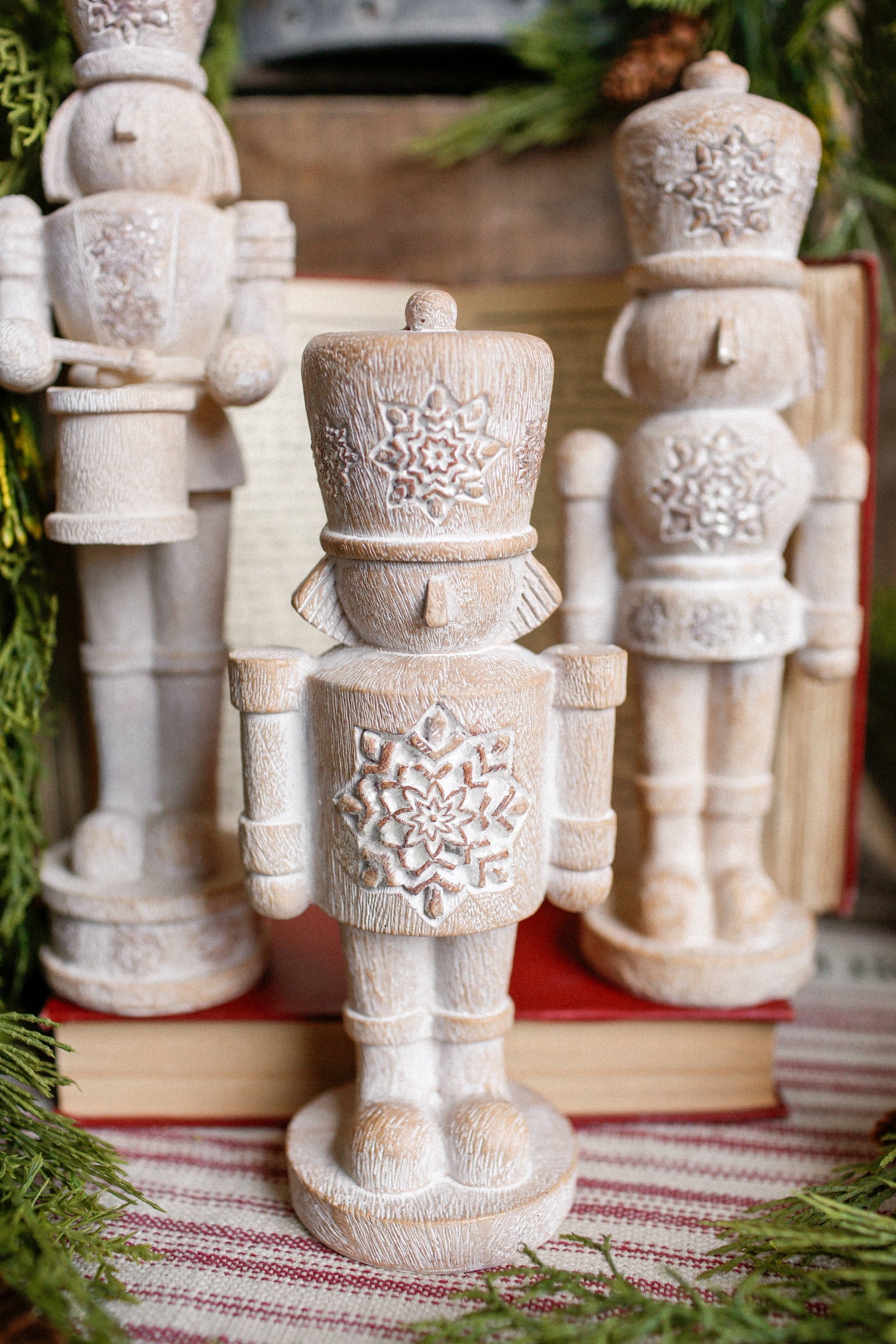 Whitewashed Nutcracker