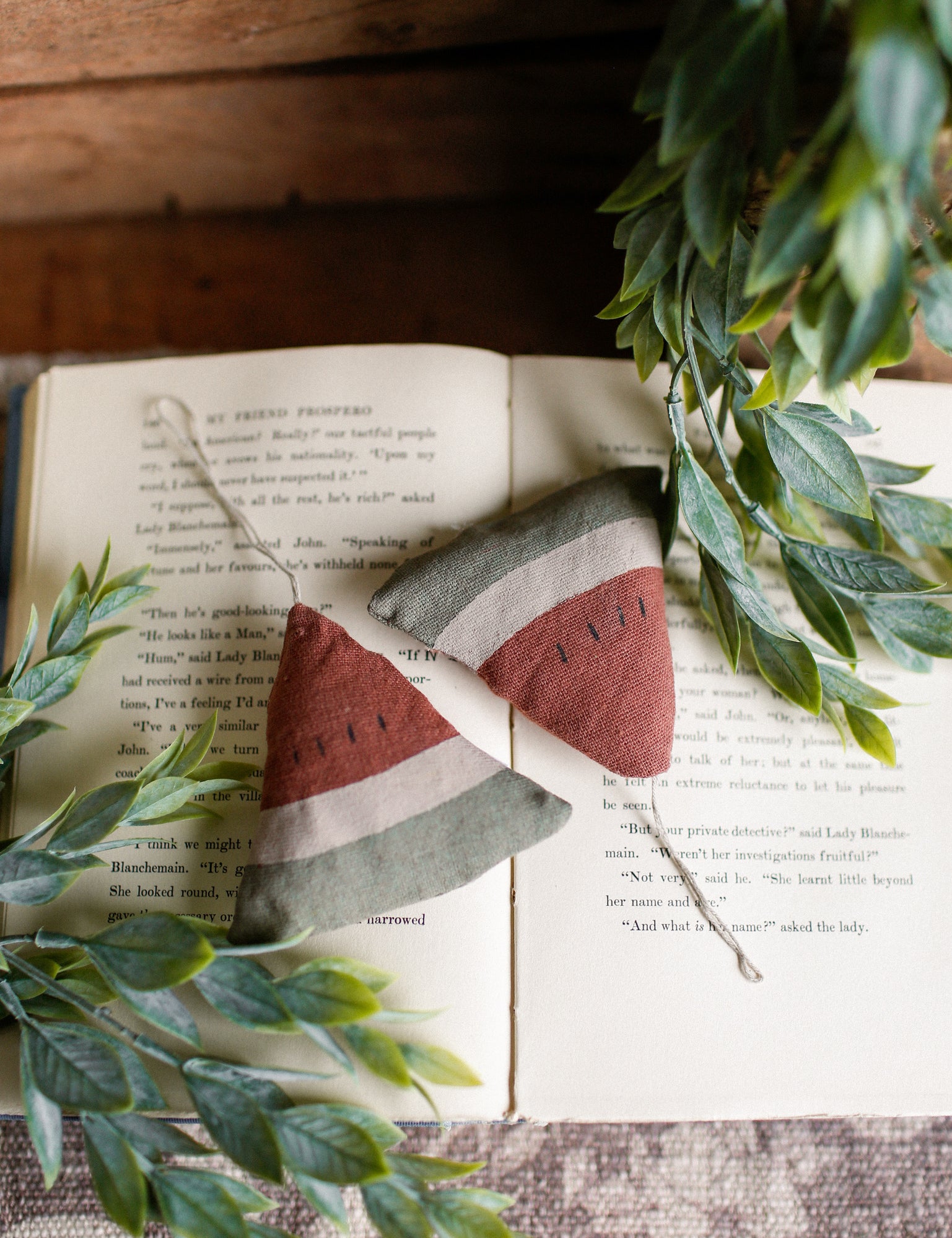 Primitive Watermelon Ornament The Little Burlap Barn®