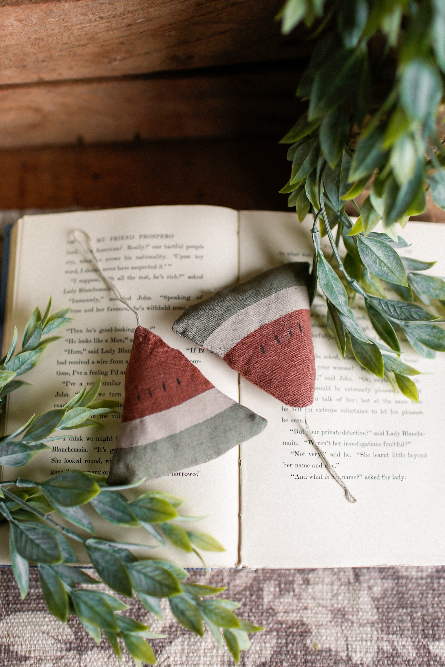 Primitive Watermelon Ornament The Little Burlap Barn®
