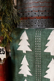 Embroidered Tree Runner