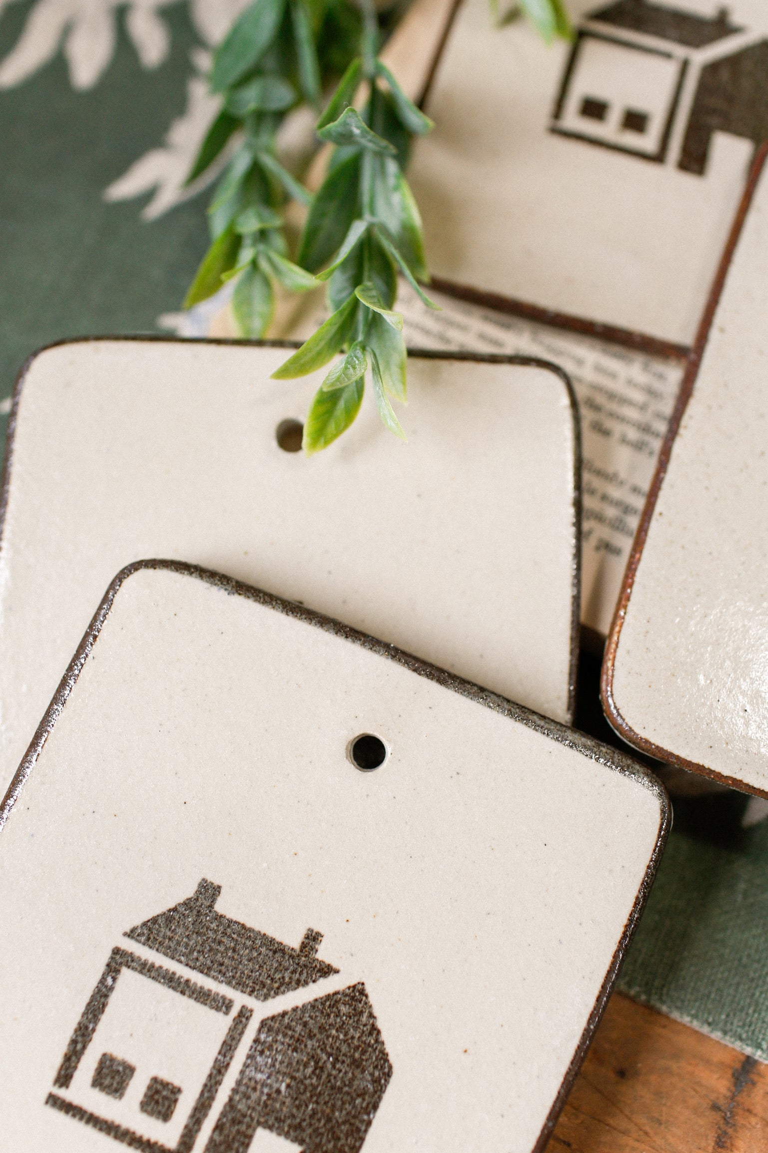 Vintage House Tile The Little Burlap Barn®