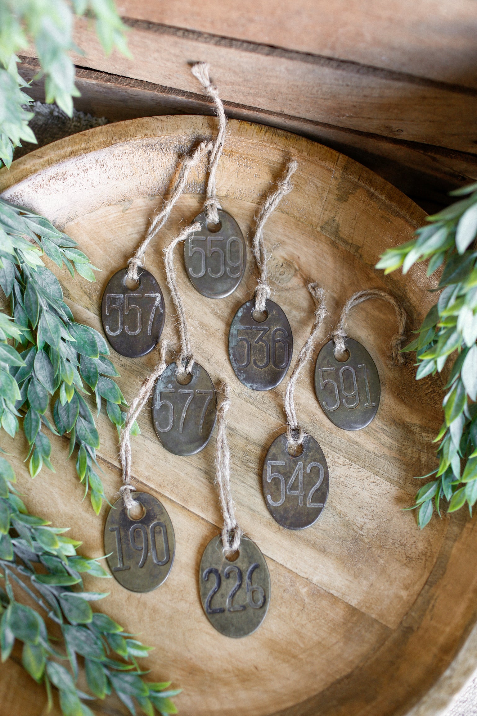 Vintage Brass Cow Tag The Little Burlap Barn®