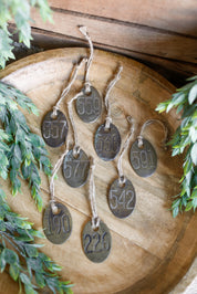 Vintage Brass Cow Tag The Little Burlap Barn®