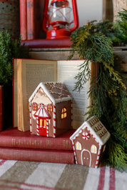 Ceramic Lighted Gingerbread House