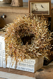 Ambermist Sage Mini Wreath The Little Burlap Barn