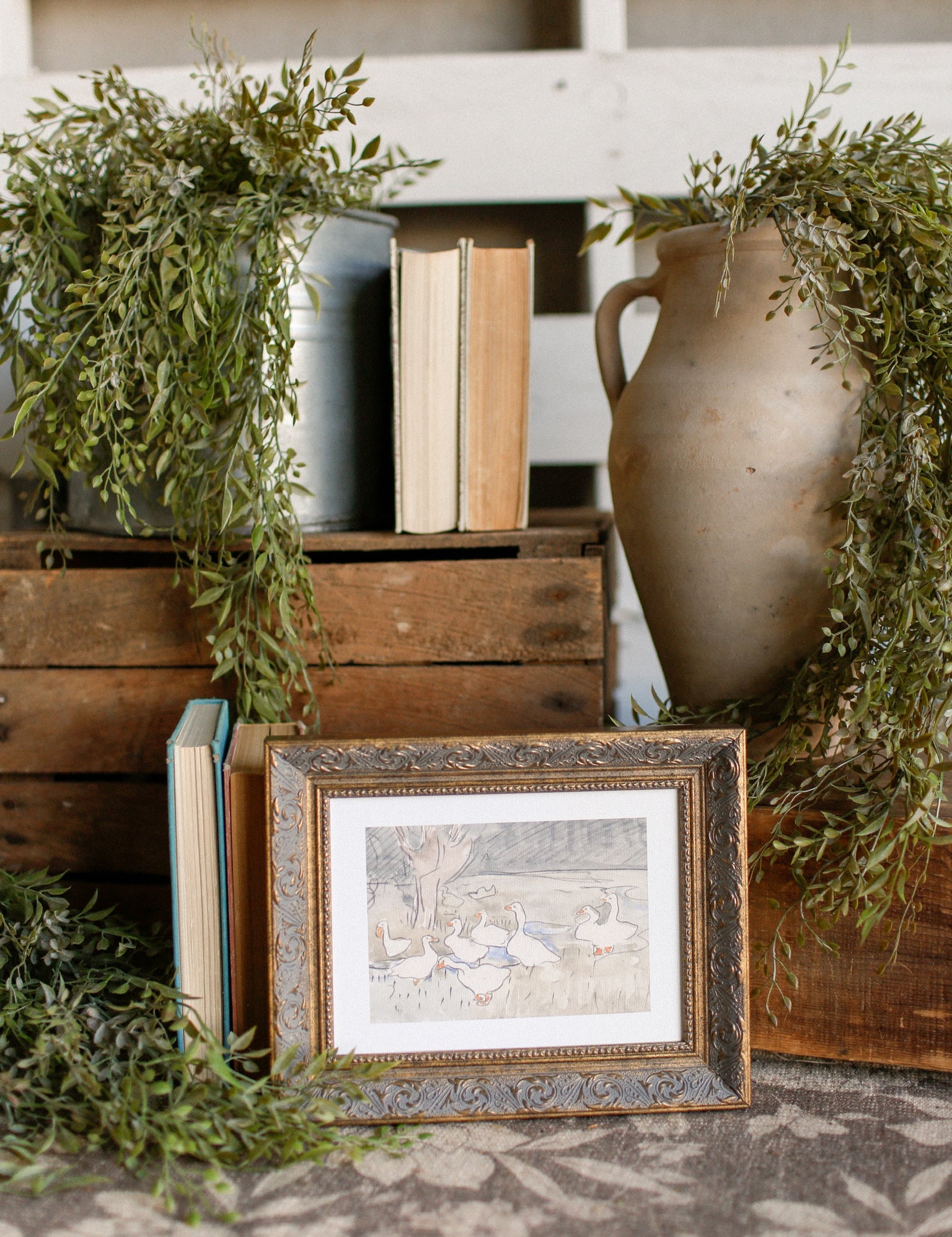Geese Framed Art The Little Burlap Barn®