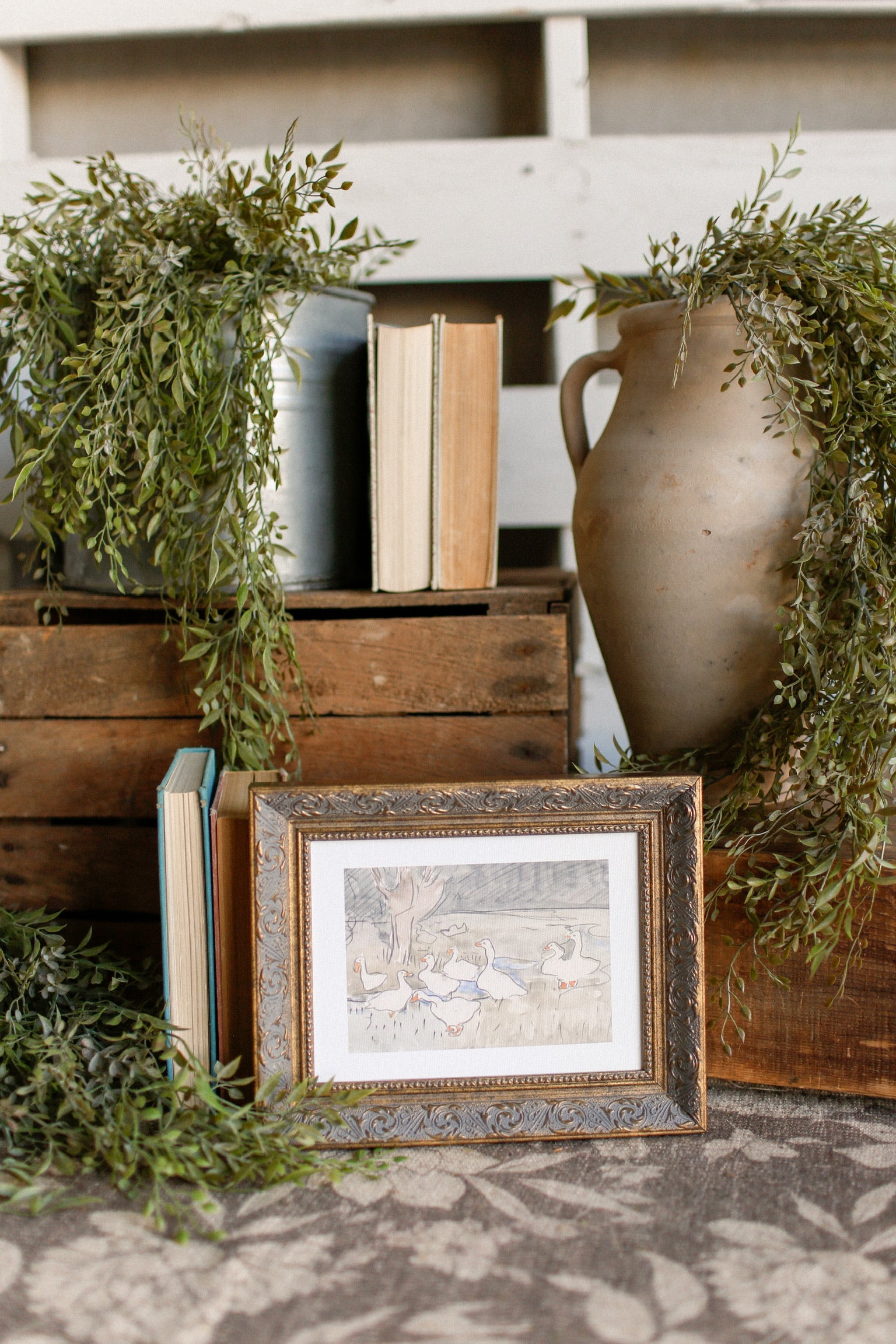 Geese Framed Art The Little Burlap Barn®