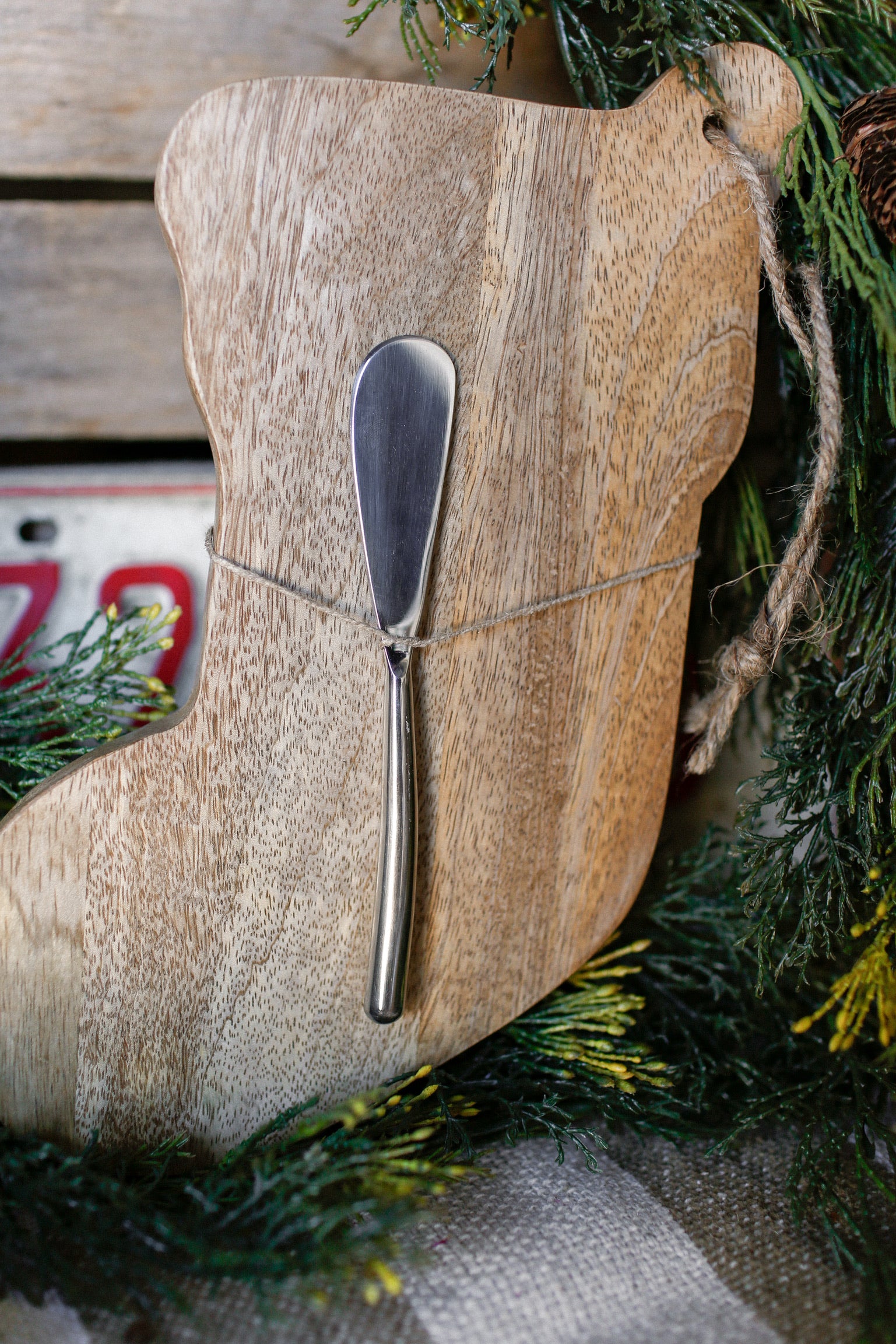 Holiday Board and Knife Set