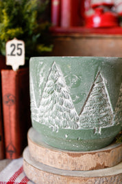 Concrete Evergreen Tree Pot