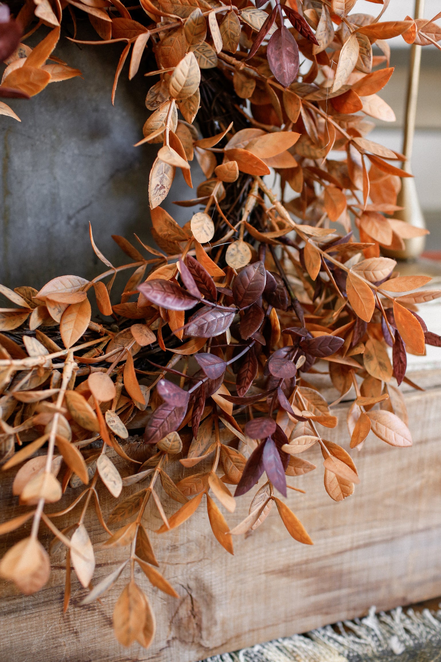 Ombre Woods Mini Wreath