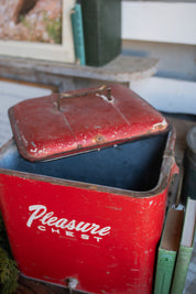 1950's Red Cooler