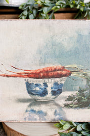 Carrots Still Life Canvas Print