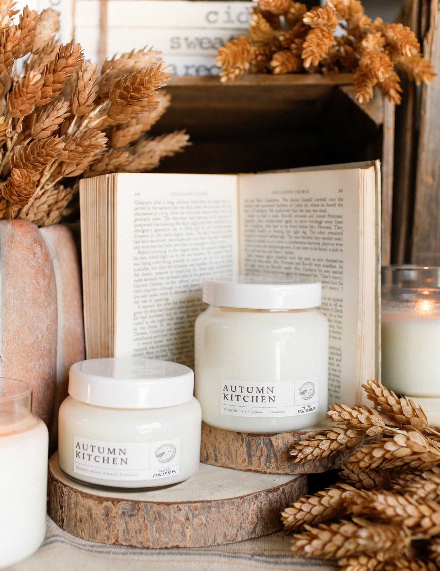 Apothecary Candle-Autumn Kitchen The Little Burlap Barn®